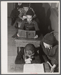 Children studying in a Hebrew school in Colchester, Connecticut.