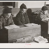 Children studying in a Hebrew school in Colchester, Connecticut.