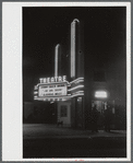 The new movie house in Greensboro, Greene County, Georgia.