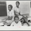 Some of the children of Mr. Buck Grant, [Black] preacher near Woodville, Greene County, Georgia