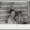 Wife and child of a tenant farmer in northern Greene County, Georgia.