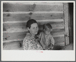 Wife and child of a tenant farmer in northern Greene County, Georgia.