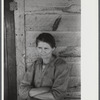 Tenant farm woman in northern Greene County, Georgia.