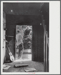 The family of Russell Tombs moving out of their home which is being taken over by the army in Caroline County, Virginia.
