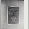 Plaque at the municipal airport in Washington, D.C..