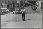 Traffic cop in Brattleboro, Vermont.