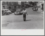 Traffic cop in Brattleboro, Vermont.