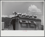 Loud speaker unit, near Brattleboro, Vermont.