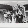 At a small American Legion carnival near Bellows Falls, Vermont.