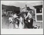 At a small American Legion carnival near Bellows Falls, Vermont.
