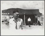 Legionnaire at a carnival near Bellows Falls, Vermont.