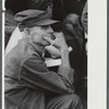 Spectator at an auction in East Albany, Vermont.