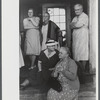 Spectators at an auction in East Albany, Vermont.