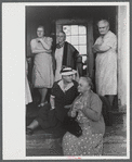 Spectators at an auction in East Albany, Vermont.