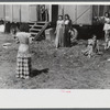 At the "girlie" show at the fair in Rutland, Vermont.