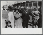 Spectators at the fair in Rutland, Vermont.