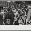 Spectators at the fair in Rutland, Vermont.