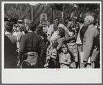 Spectators at the fair in Rutland, Vermont.