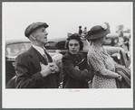 Spectators at the Champlain Valley Exposition, Essex Junction, Vermont.