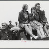 Spectators at the Champlain Valley Exposition, Essex Junction, Vermont.