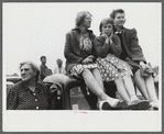 Spectators at the Champlain Valley Exposition, Essex Junction, Vermont.