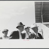 Spectators watching sulky races at the Rutland Fair, Rutland, Vermont.