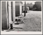 Shacks in a settlement of workers from Fort Bragg, North Carolina, near Manchester, North Carolina.