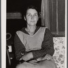 Wife of a construction worker. They live in a converted trolley car near Fort Bragg, North Carolina.