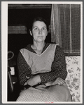 Wife of a construction worker. They live in a converted trolley car near Fort Bragg, North Carolina.