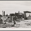 In a trailer camp of migrants working at Fort Bragg, North Carolina (near Fayetteville).