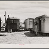 In a trailer camp of migrants working at Fort Bragg. Near Fayetteville, North Carolina.