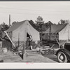 A camp for migratory workers at Fort Bragg. Near Fayetteville, North Carolina.