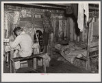 Five workers employed at Fort Bragg lived in this barn near Manchester, North Carolina.