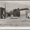At a migrants' trailer camp near Fort Bragg, North Carolina.