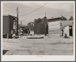 At a migrants' trailer camp near Fort Bragg, North Carolina.