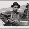 Landowner who was moving some of his property out of the Camp Croft area. Near Spartanburg, South Carolina.