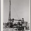 Digging a well for families moving into FSA (Farm Security Administration) prefabricated houses from the Camp Croft area. Pacolet, South Carolina region.