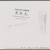 Making electricity available for prefabricated houses built by FSA (Farm Security Administration) for farmers moving out of Camp Croft area. Pacolet, South Carolina region.