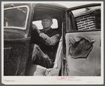 This farmer owned one acre of land and a small improvised trailer in which he and his wife lived. The only place they could find to move to was a small farm they rented which had only a barn on it. Near Pacolet, South Carolina region.