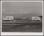 Prefabricated houses being built near Pacolet, South Carolina by FSA (Farm Security Administration) for farmers moved out of the Camp Croft area.