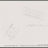 Blueprints for the prefabricated houses being built at Pacolet, South Carolina for farmers moved out of the Camp Croft area.