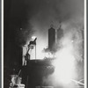 The electric furnace in the foundry at the Farrell-Birmingham Corporation. Ansonia, Connecticut.