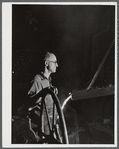 A worker in the foundry of the Farrell-Birmingham Corporation. Ansonia, Connecticut.
