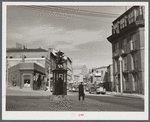 General view entering the business section of Woonsocket, Rhode Island.