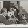 Wife and children of Manuel Almeida, Portuguese, FSA (Farm Security Administration) client and truck gardener. Little Compton, Rhode Island.