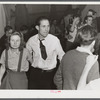 At a Saturday night square dance in Clayville, Rhode Island.