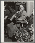 Music for the Saturday night square dances in Clayville, Rhode Island, is provided by this school teacher from a neighboring town and her son. They are also available for parties and weddings.