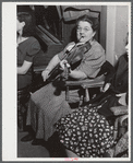 Music for the Saturday night square dances in Clayville, Rhode Island, is provided by this school teacher from a neighboring town and her son. They are also available for parties and weddings.