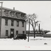 Houses in mill district. Lowell, Massachusetts.