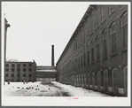 One of the textile mills in Lowell, Massachusetts.